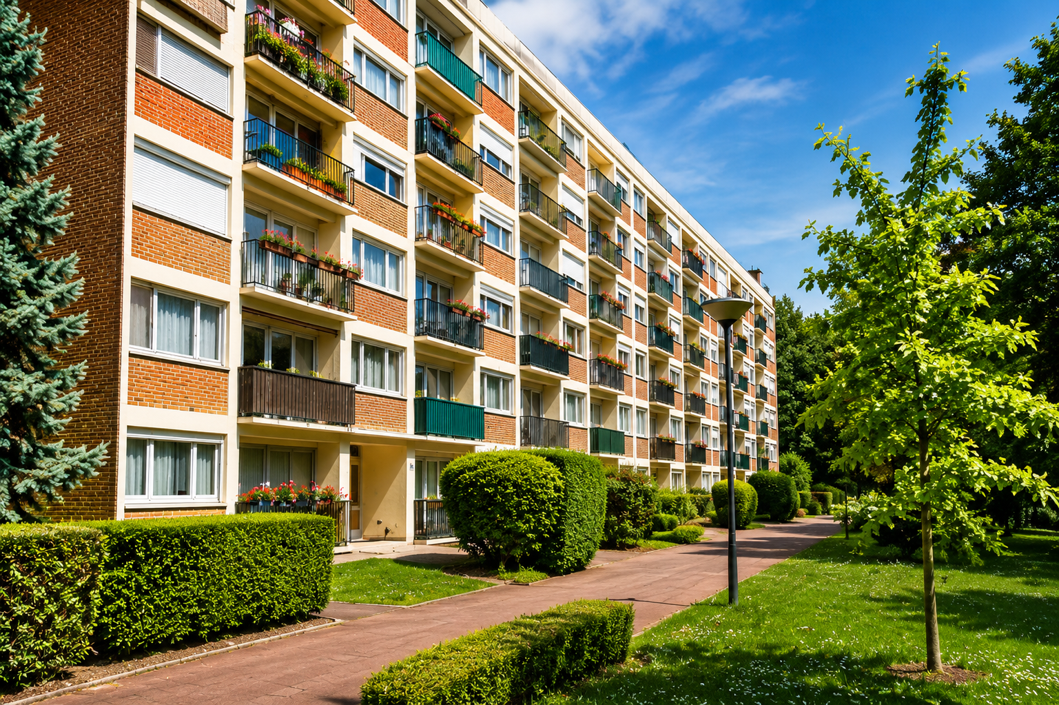 VERNEUIL-SUR-SEINE 2 pièces 46,85m2 loué Rentabilité 6,2%